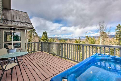 Scenic Angel Fire Retreat With Deck And Hot Tub!