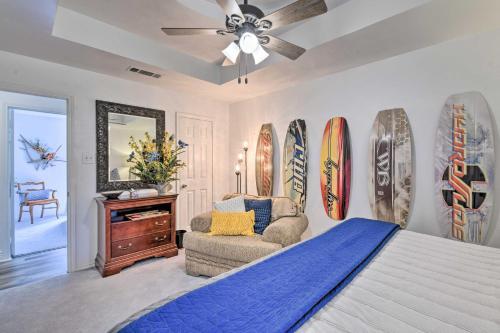 Granbury Lake Home With Private Yard And Fire Pit