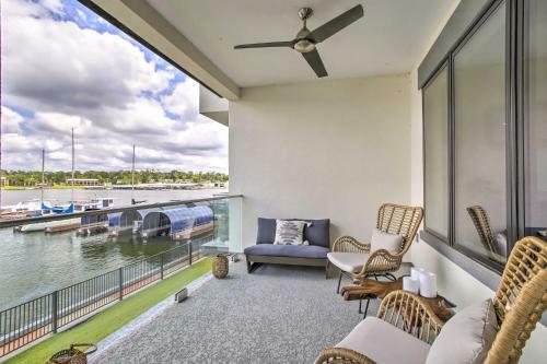 Apartamento Luxury Waterfront Condo With Grill And Fire Pit