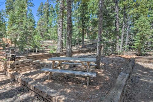 The Great Escape Cabin Fire Pit And Backyard