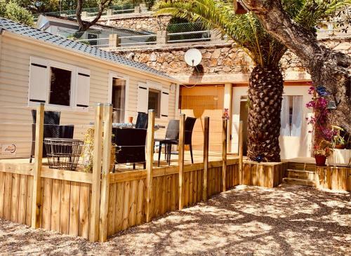 Mobil-home Vue Mer Exeptionnelle
