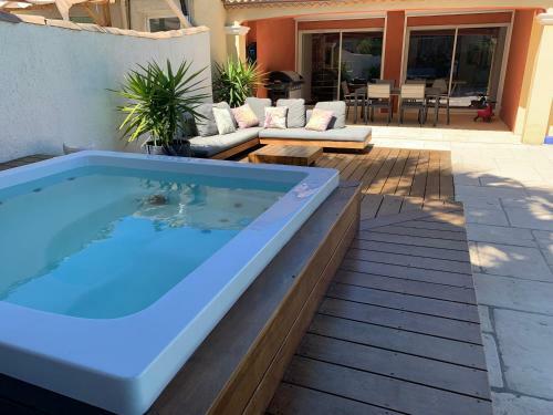 Apartamento 601 Villa Avec Piscine Et Jacuzzi � Vic La Gardiole