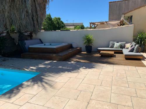 Apartamento 601 Villa Avec Piscine Et Jacuzzi � Vic La Gardiole