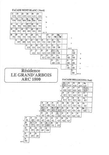 Apartamento R�sidence Grand Arbois - Studio Pour 2 Personnes 57