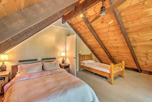 Lake Arrowhead Waterfront Cabin With Deck And Grill