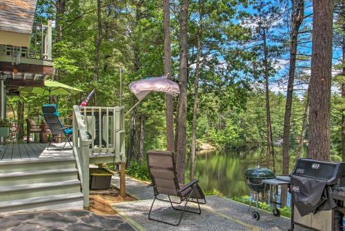 Lake Arrowhead Waterfront Cabin With Deck And Grill