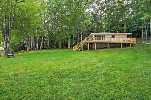 Scenic Lyman Home On Swan Pond With Wraparound Deck!