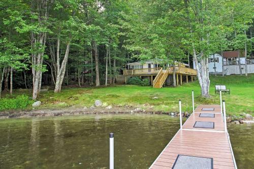 Scenic Lyman Home On Swan Pond With Wraparound Deck!