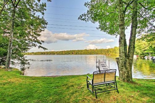 Scenic Lyman Home On Swan Pond With Wraparound Deck!