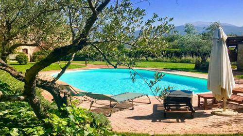 Villa Spoleto Tranquilita/pool/slps 20/spoleto 15 Mins