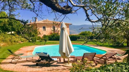 Villa Spoleto Tranquilita/pool/slps 20/spoleto 15 Mins