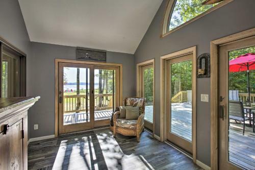 Lakefront Interlochen House With Dock And Kayaks!