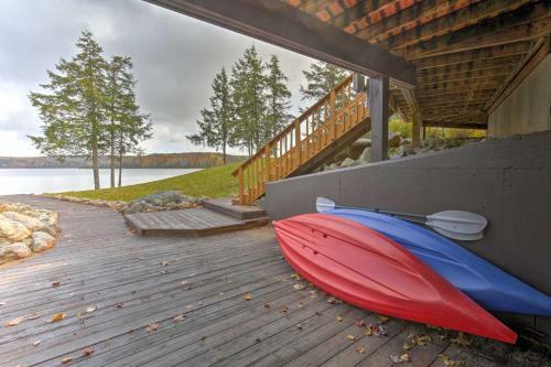 Secluded Lake Cottage With Private Dock And Serene Views