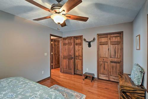Lakefront Roscommon Home With Dock, Patio, And Games!