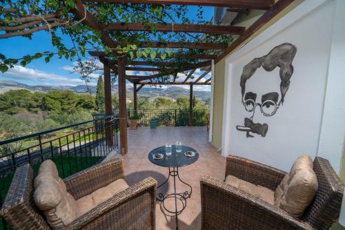 Cinema Themed House In Argostoli