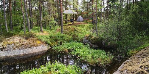 Skytent Ecocamp Taalintehdas Dalsbruk