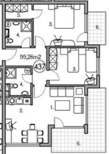 Apartamento Fort Noks Grand Resort Marina Apt