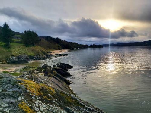 Dromard House B&B Inch Island - Private Beach Path