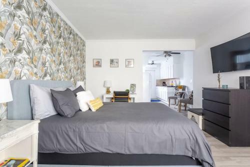 Apartamento Deco Bungalow 1block From Beach With Parking
