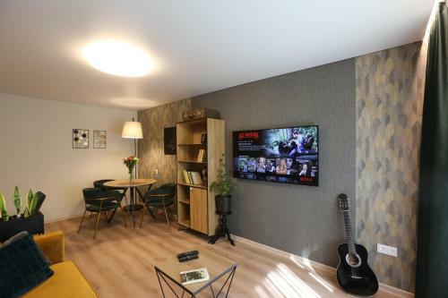 Modern 2 Room Apartment In Alytus
