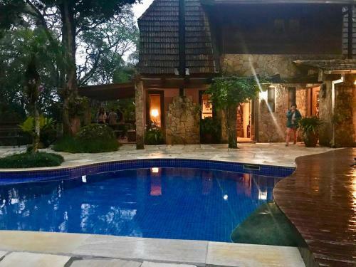 Casa Da Montanha Com Muita Natureza
