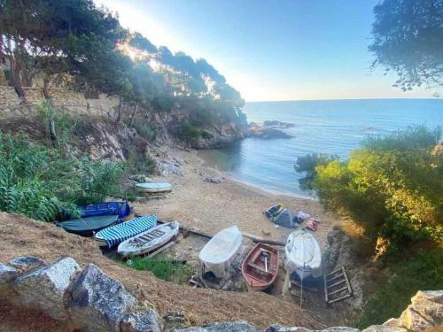 Apartamento Joya Oculta Costa Brava Acceso Directo Playa Wifiterraza Petfriendly