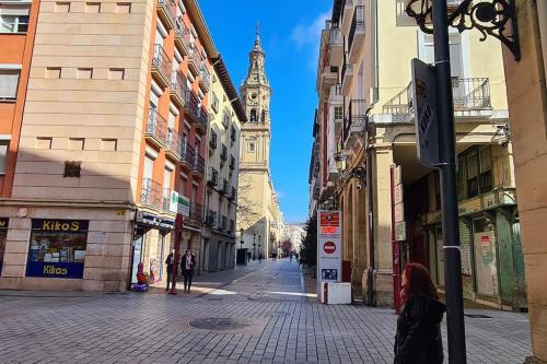 Bonito Apartamento Concatedral Centro De Logro�o.