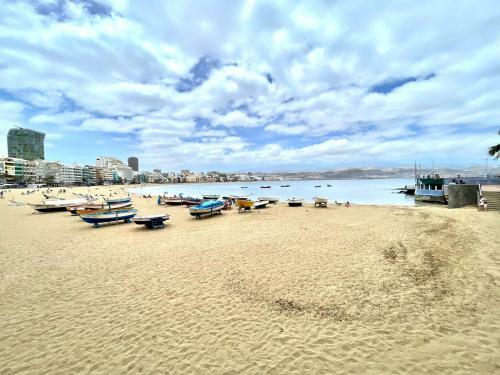 Apartamento Tpl Exterior Studio, Freewifi, Near The Canteras Beach
