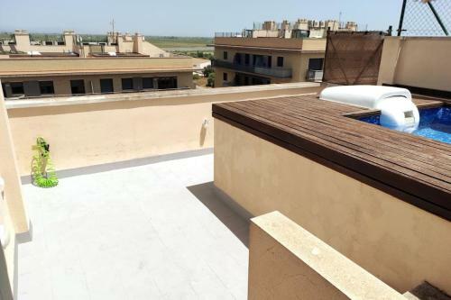 Apartamento �tico Con Piscina Privada