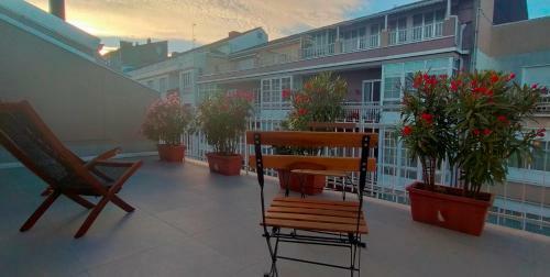 Apartamento Loft Con Terraza En El Centro De Santiago