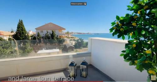 Beach House In Torre De La Horadada With Pool