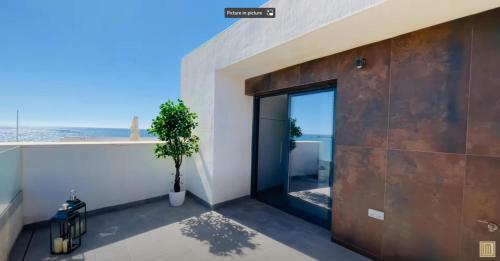 Beach House In Torre De La Horadada With Pool