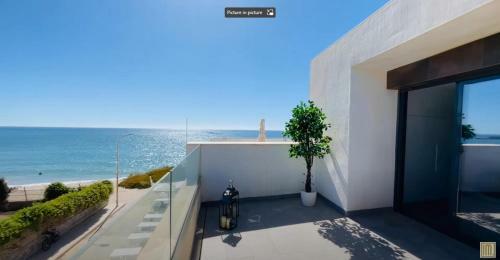 Beach House In Torre De La Horadada With Pool