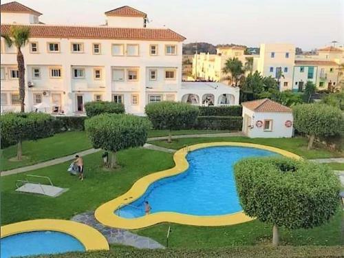 Holiday Property With Terrace, Access To Textile Swimming Pool And Beach Front