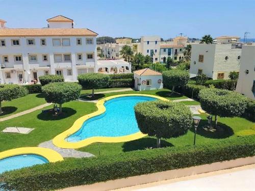 Holiday Property With Terrace, Access To Textile Swimming Pool And Beach Front