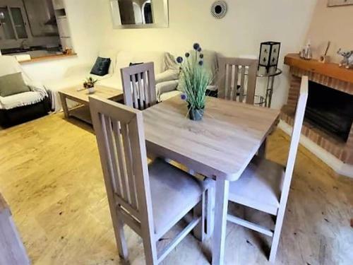 Holiday Property With Terrace, Access To Textile Swimming Pool And Beach Front