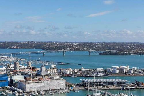 Apartamento Magnificent Skytower, Sea, Habour View In Cbd
