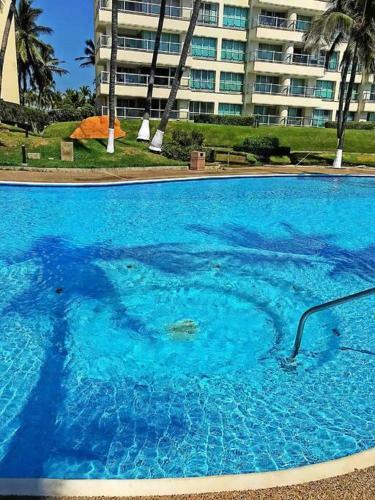 Apartamento A Pie De Playa / Albercas / Gym / Mayan Island