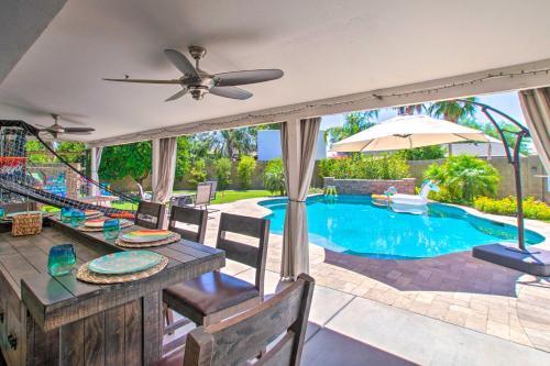 Bright Az Oasis With Fire Pit, Yard And Grill!