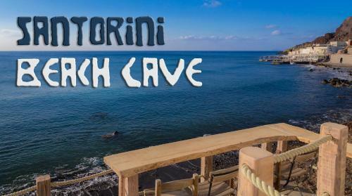 Villa Santorini Beach Cave, Seaside Accommodation, 7 Footsteps To The Sea!