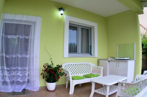 Green House And Garden