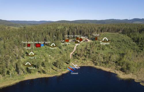 Romantic Night In A Dome Tent Lake View