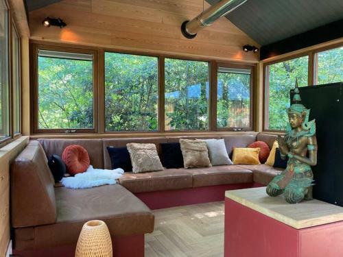 Houten Bosvilla Met Sauna En 2 Slaapkamers