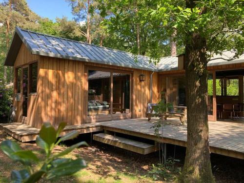 Houten Bosvilla Met Sauna En 2 Slaapkamers