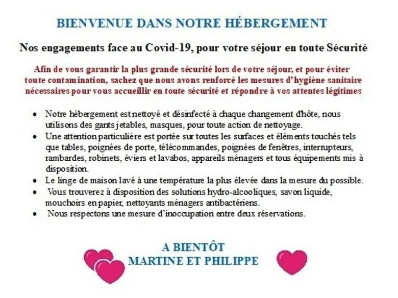 Bed & Breakfast Chez Martine Et Philippe