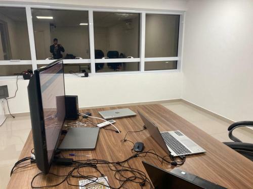 Apartamento Escritorio Comercial Alphaville, Sala De Luxo
