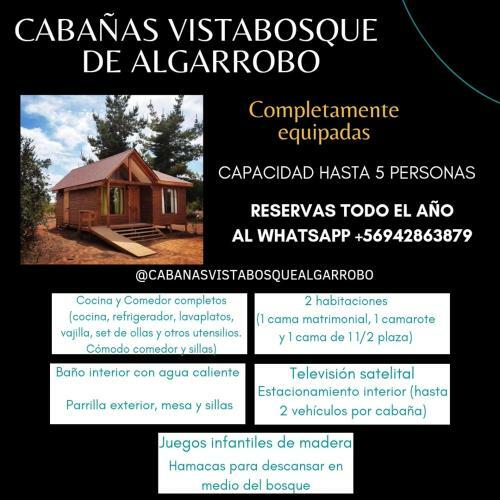 Caba�as Vistabosque De Algarrobo