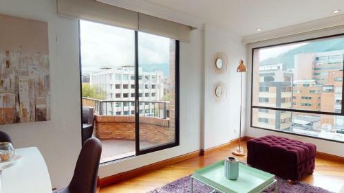 Apartamento Espectacular Apto Con Chimenea Y Terraza Privada