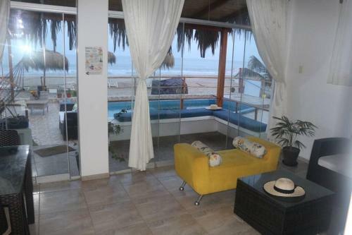 Apartamento Punta Sal Bungalow Villacanoas, Primera L�nea De Playa