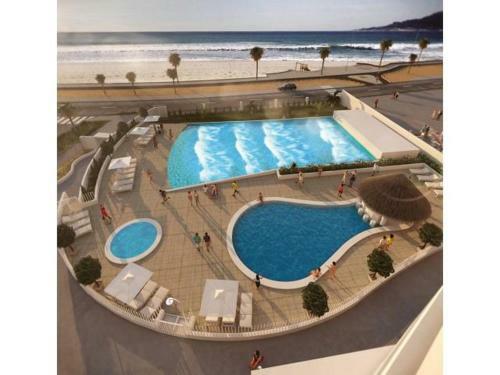 Apartamento Condominio Aqua 3d 2b Piscina Olas Terraza